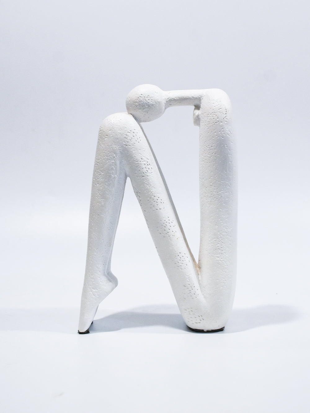 The Thinker & The Muse Bookends (White)