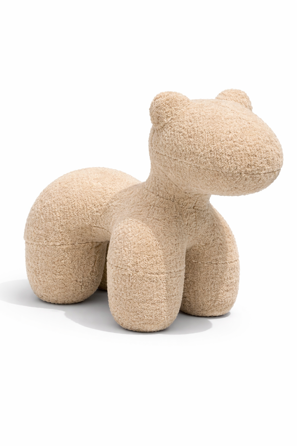 Élio Big Pony Boucle Stool - Beige