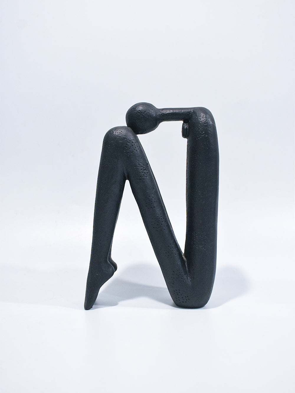 The Thinker & The Muse Bookends (Black)