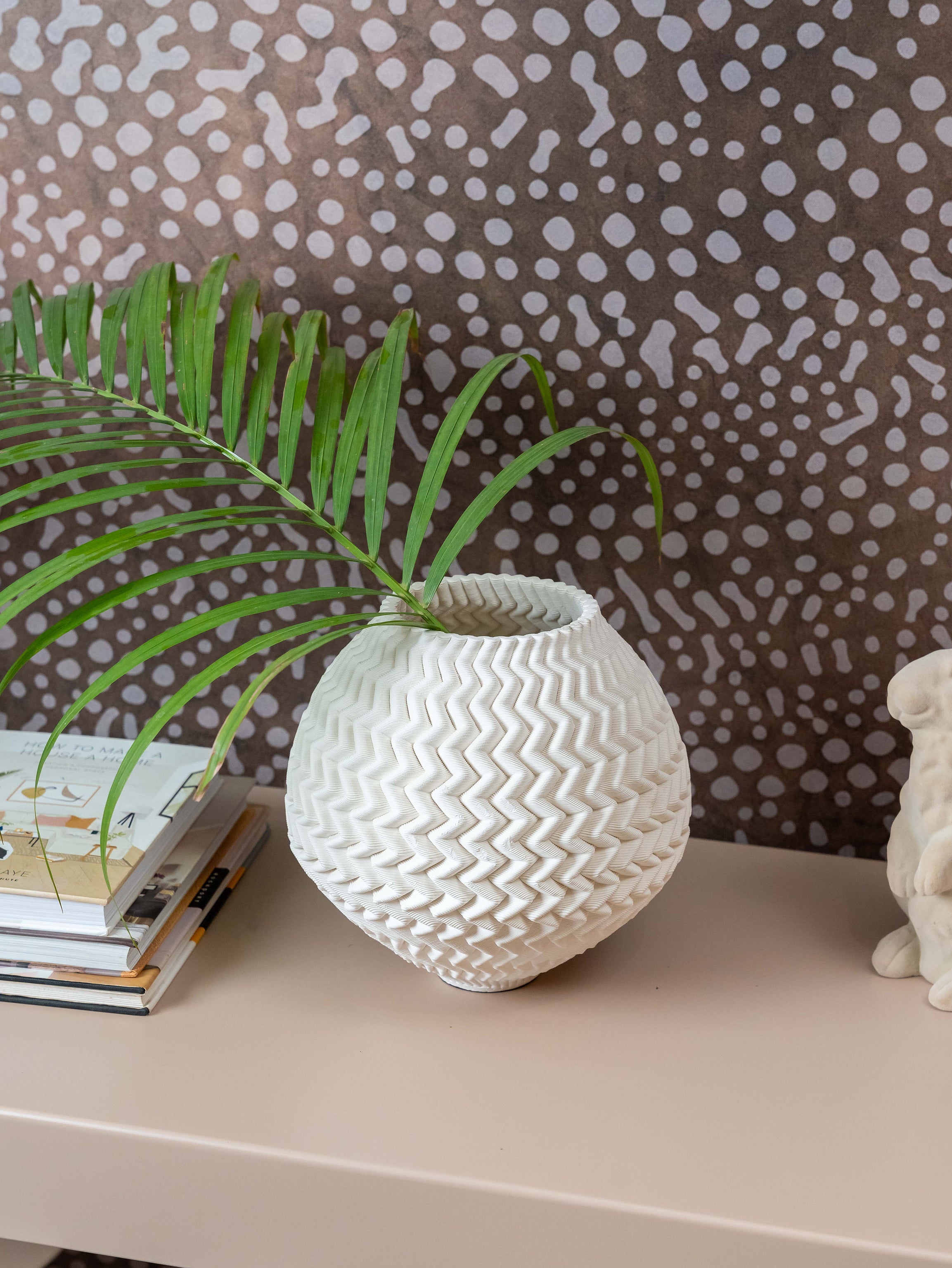 Ripple Muse Ceramic Vase Small