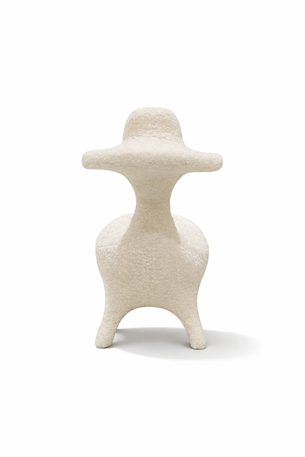 Luma White Sculpt Chair
