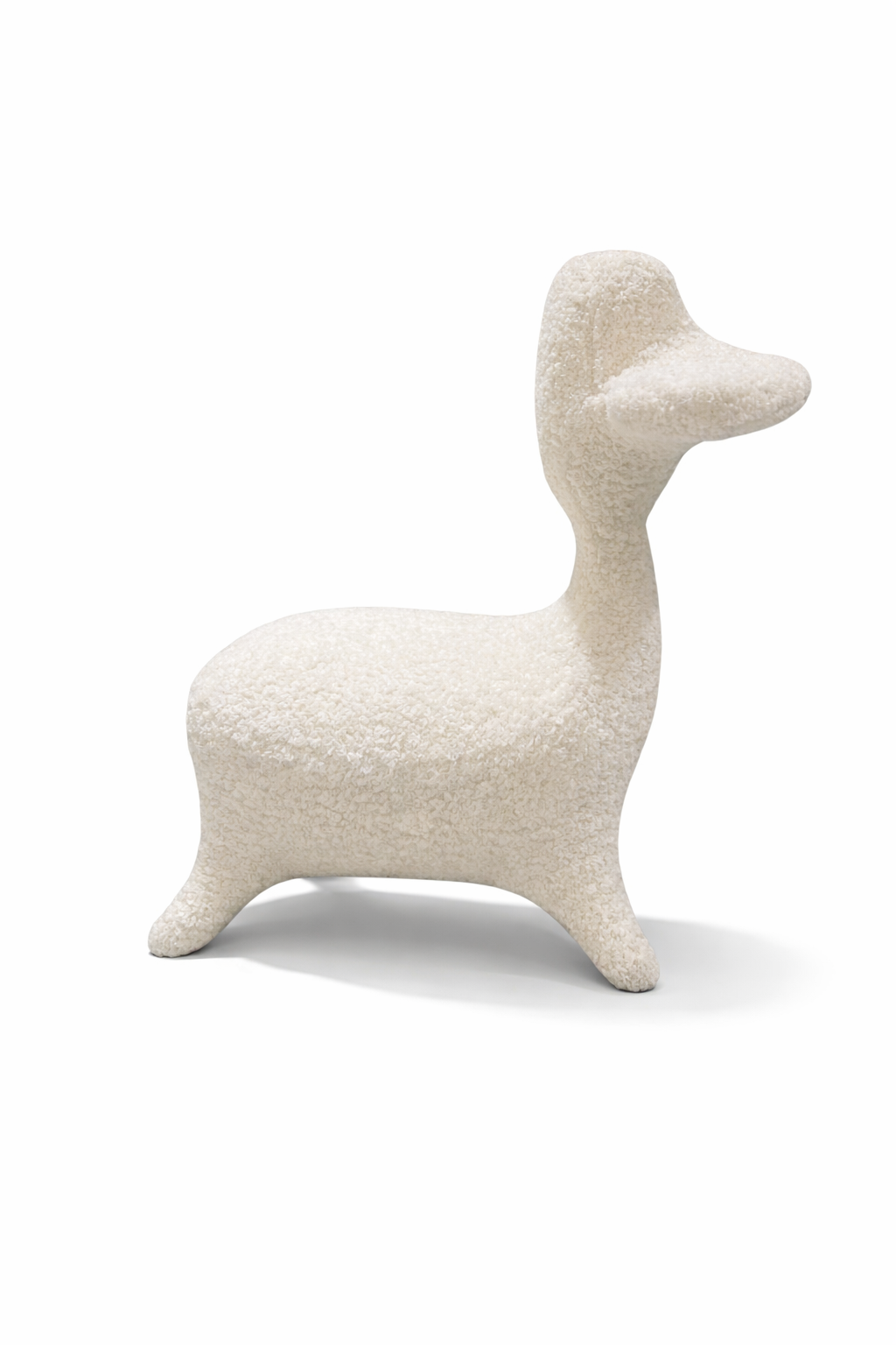 Luma White Sculpt Chair
