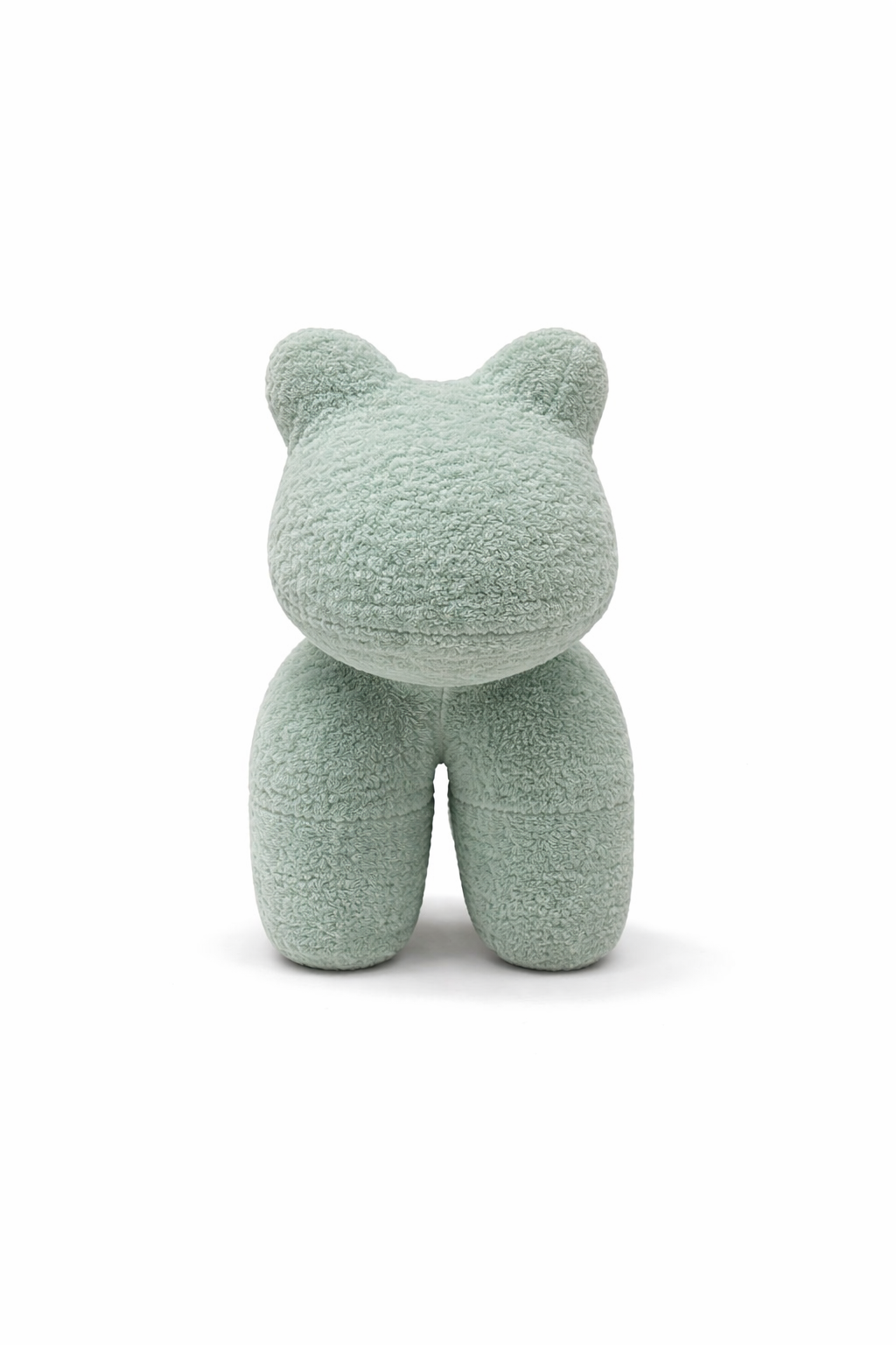 Élio Small Pony Boucle Stool - Pastel Mint Green