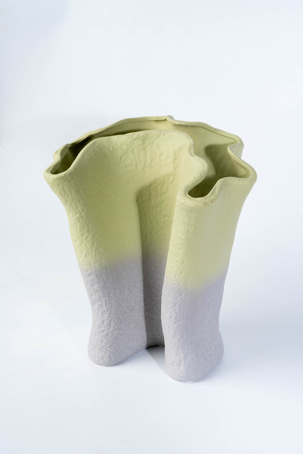 Clay Fold Sculptural Vase Tall