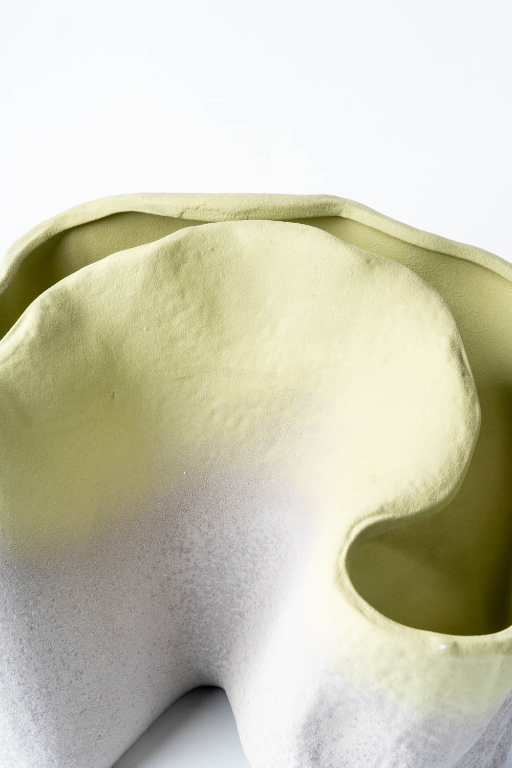 Clay Fold Sculptural Vase Small