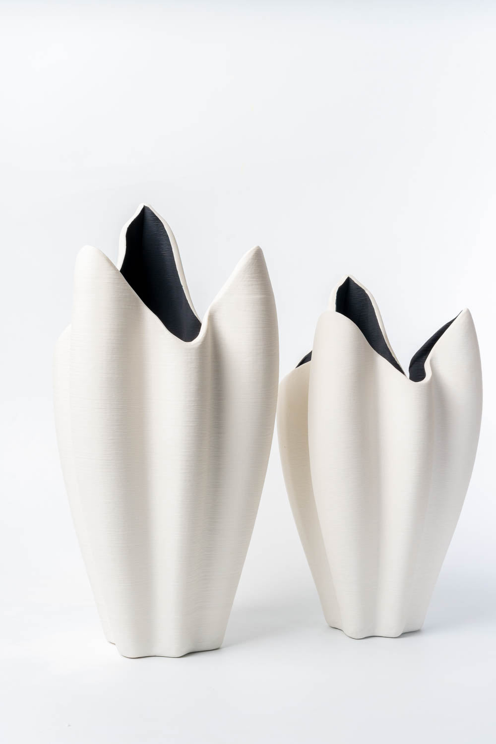 Ivory Bloom Petal Vase