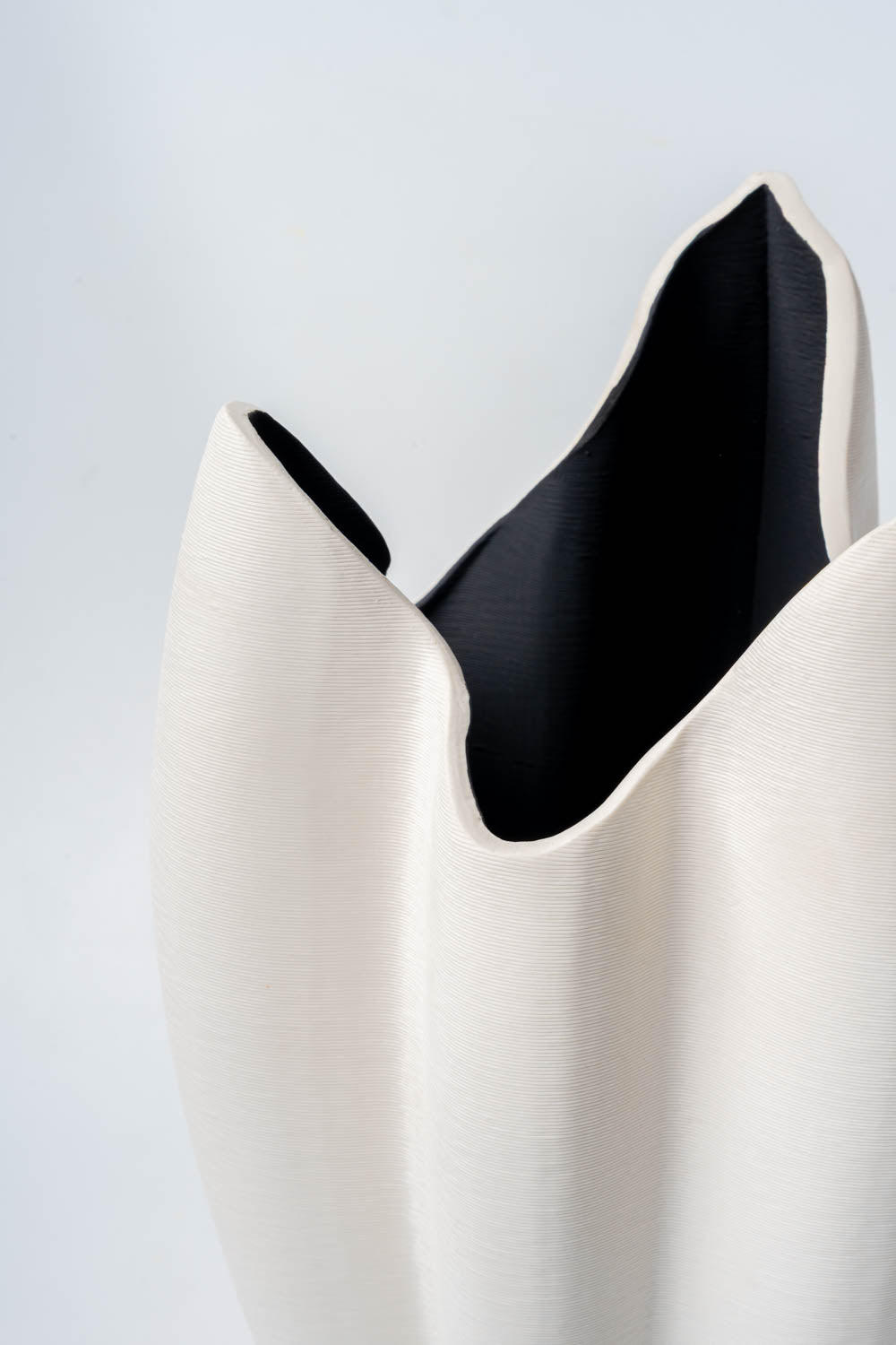 Ivory Bloom Petal Vase