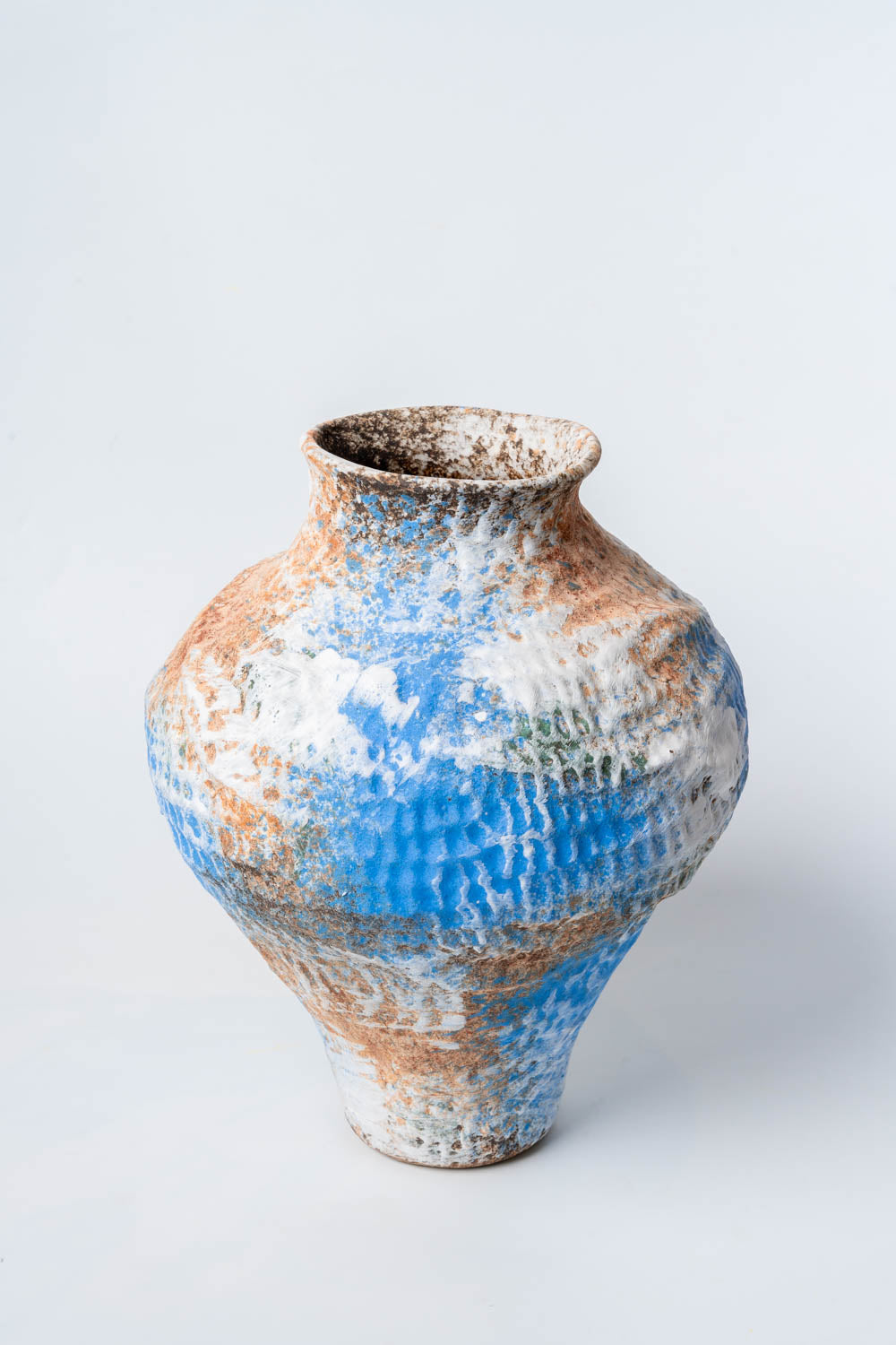 Canyon Aura Multicolor Textured Vase Tall