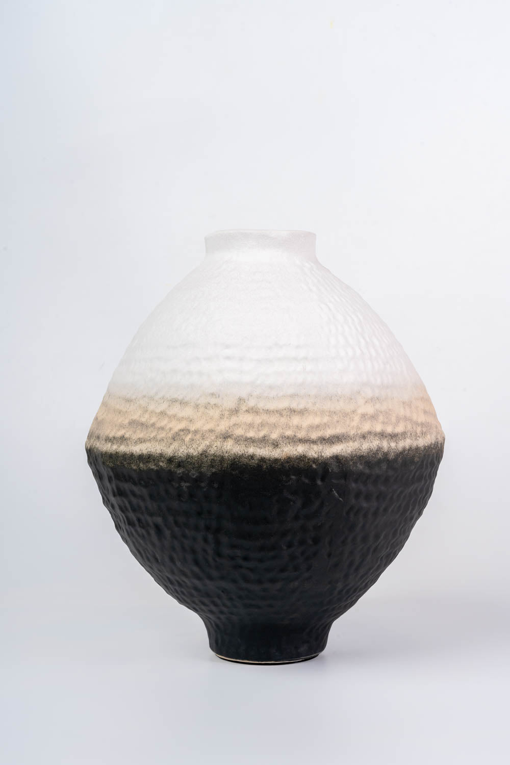 Dune Horizon Gradient Ceramic Vase Wide