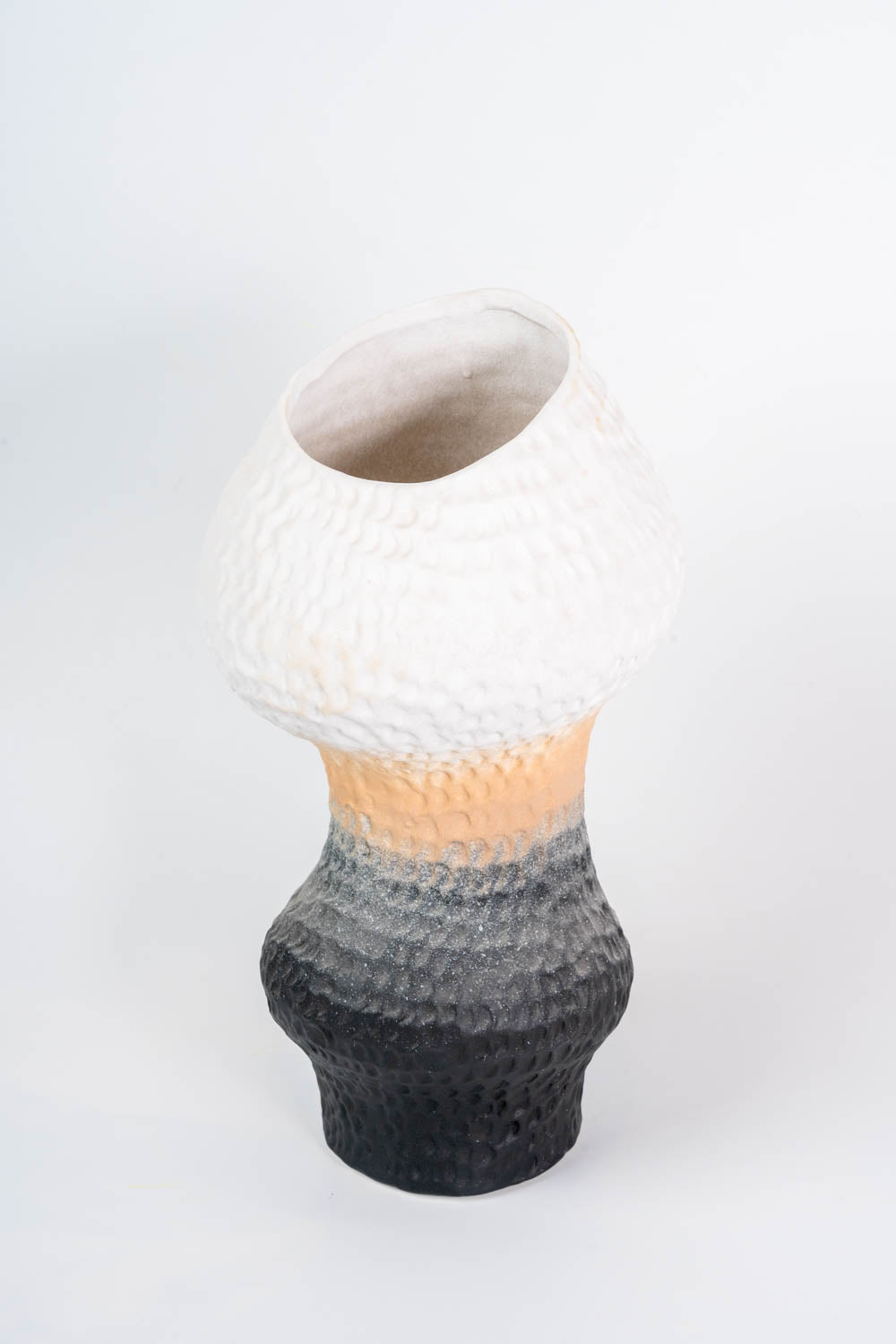 Dune Horizon Gradient Ceramic Vase Tall