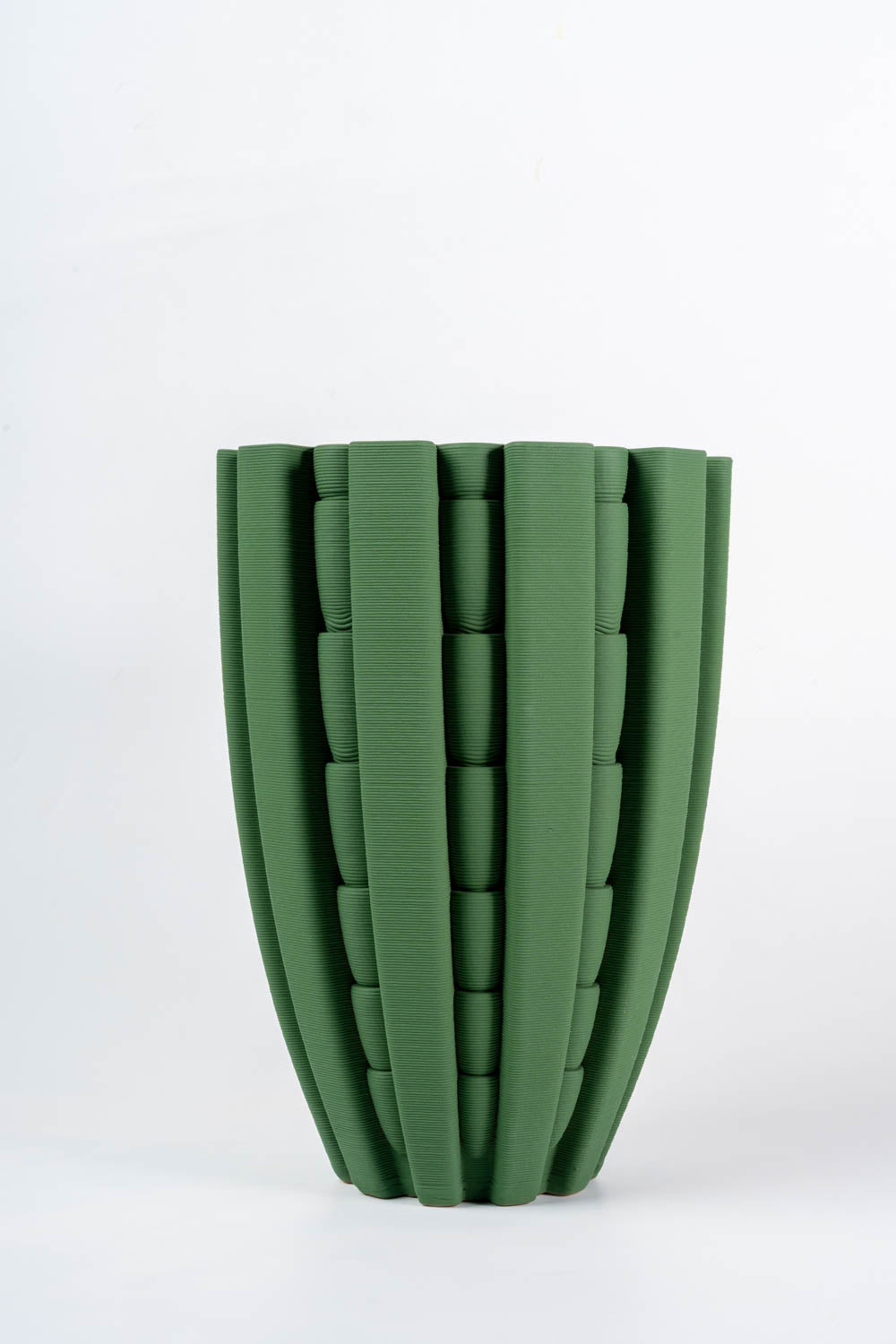 Green Bastion Ceramic Vase