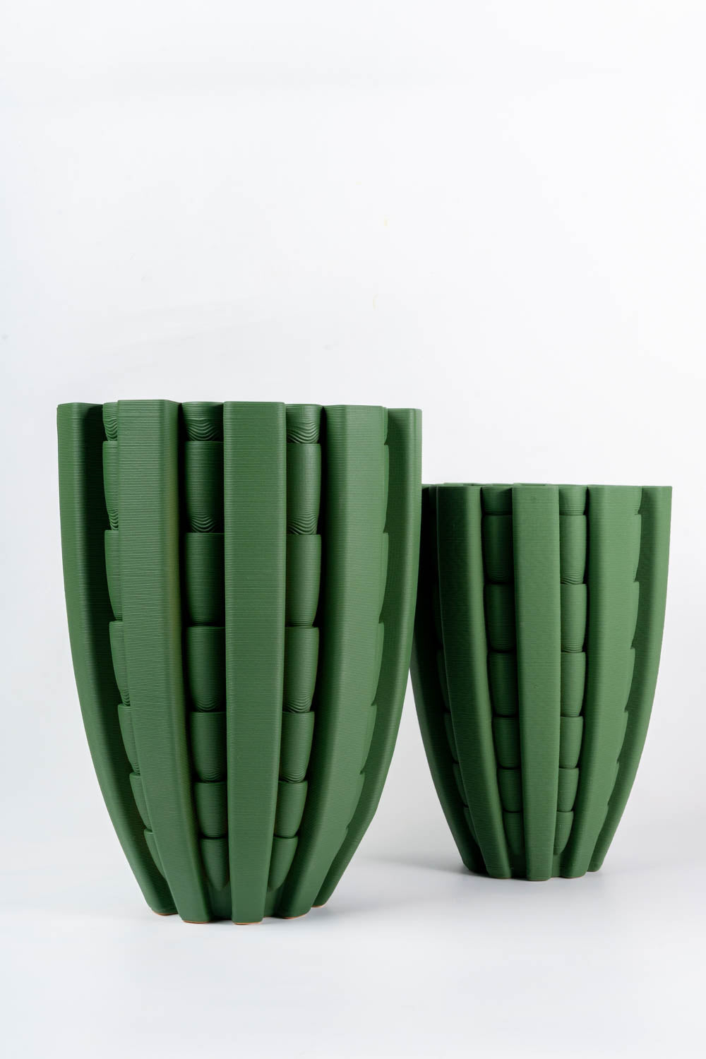 Green Bastion Ceramic Vase