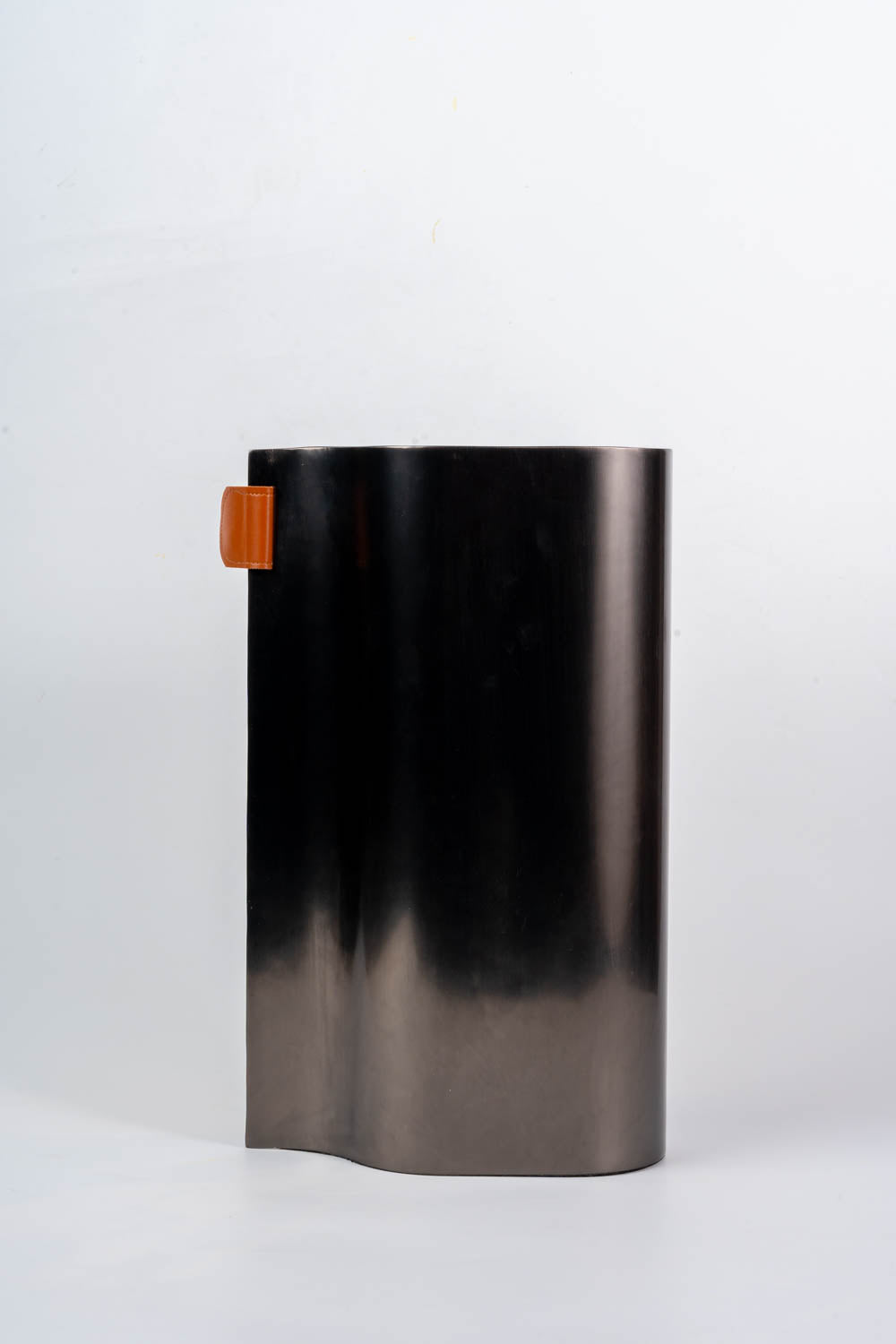 Arc Noir Metal Vase Large