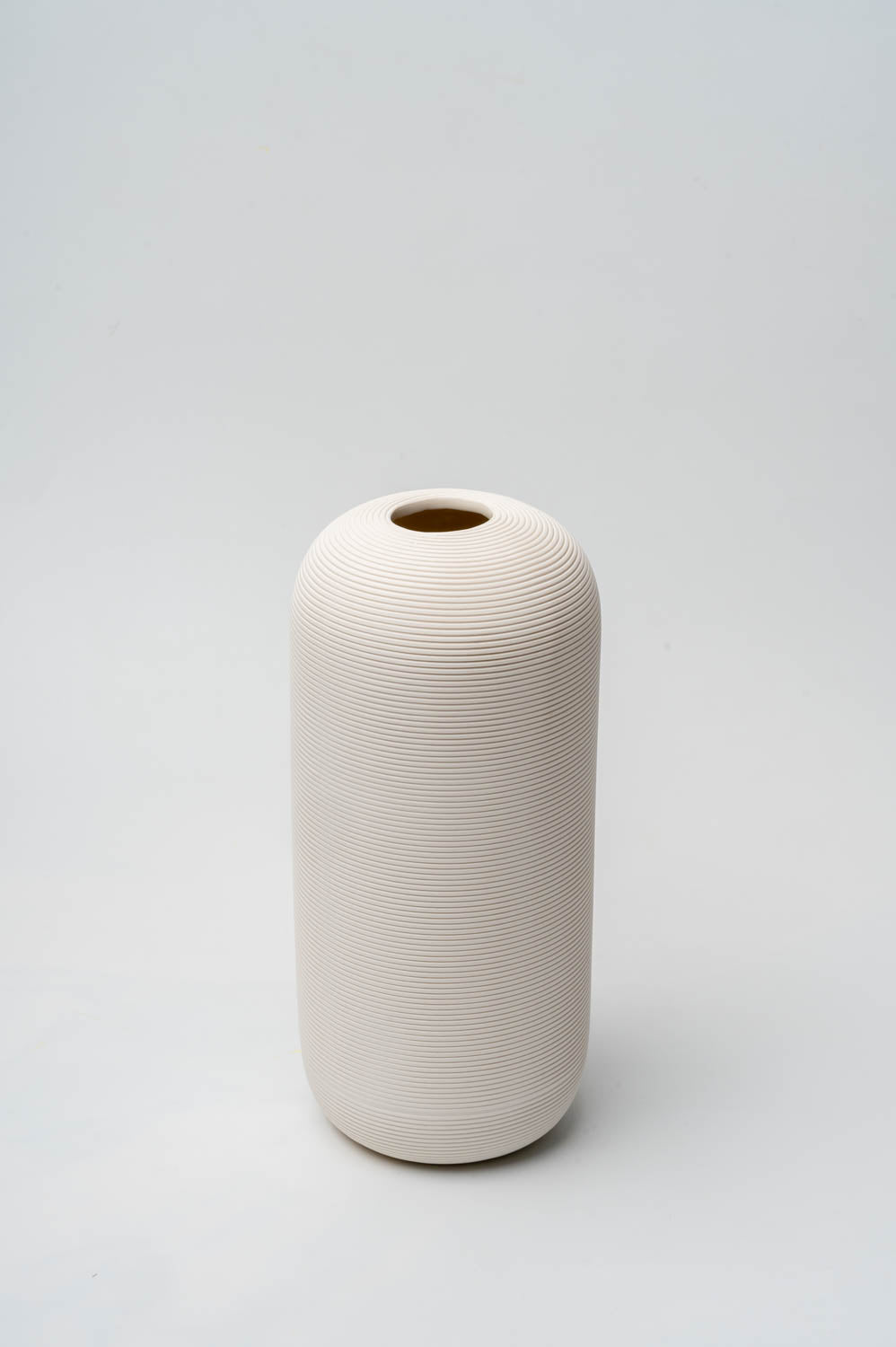 Ivory Softstone Capsule Vase Big
