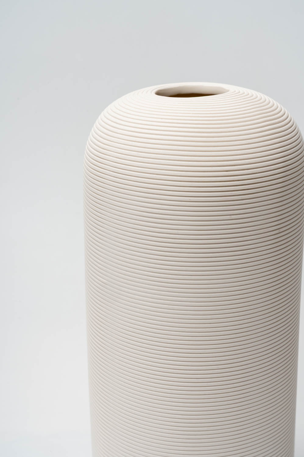 Ivory Softstone Capsule Vase Big