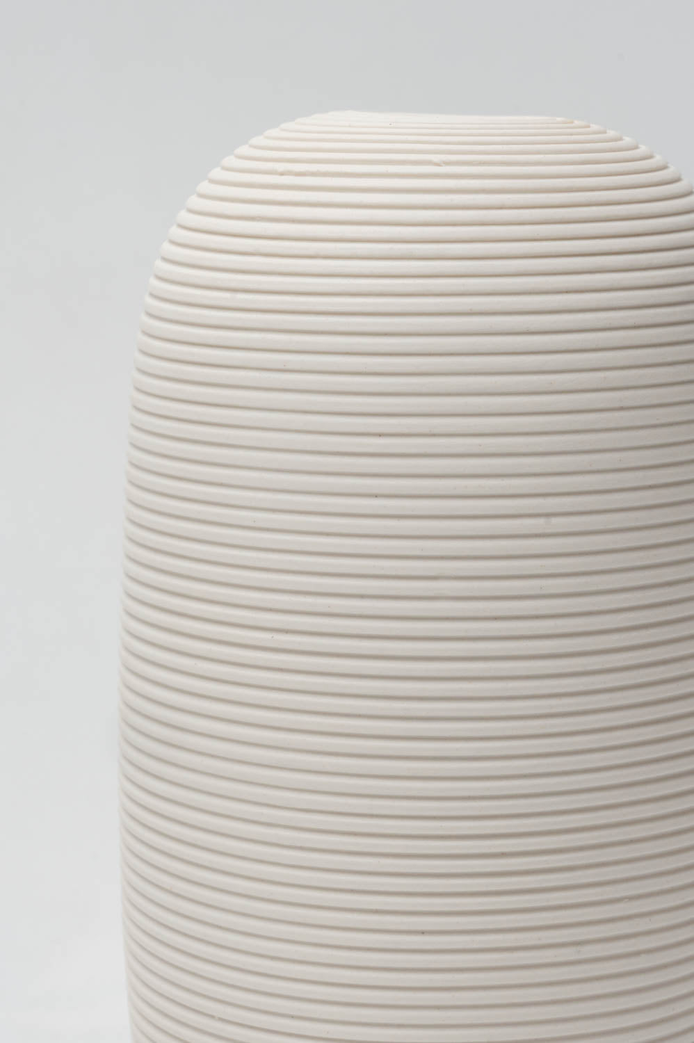 Ivory Softstone Capsule Vase Small