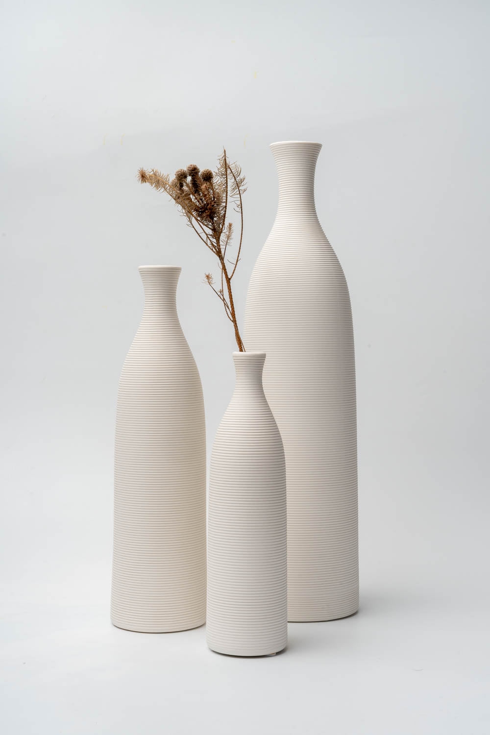 Ivory Lume Vase Large