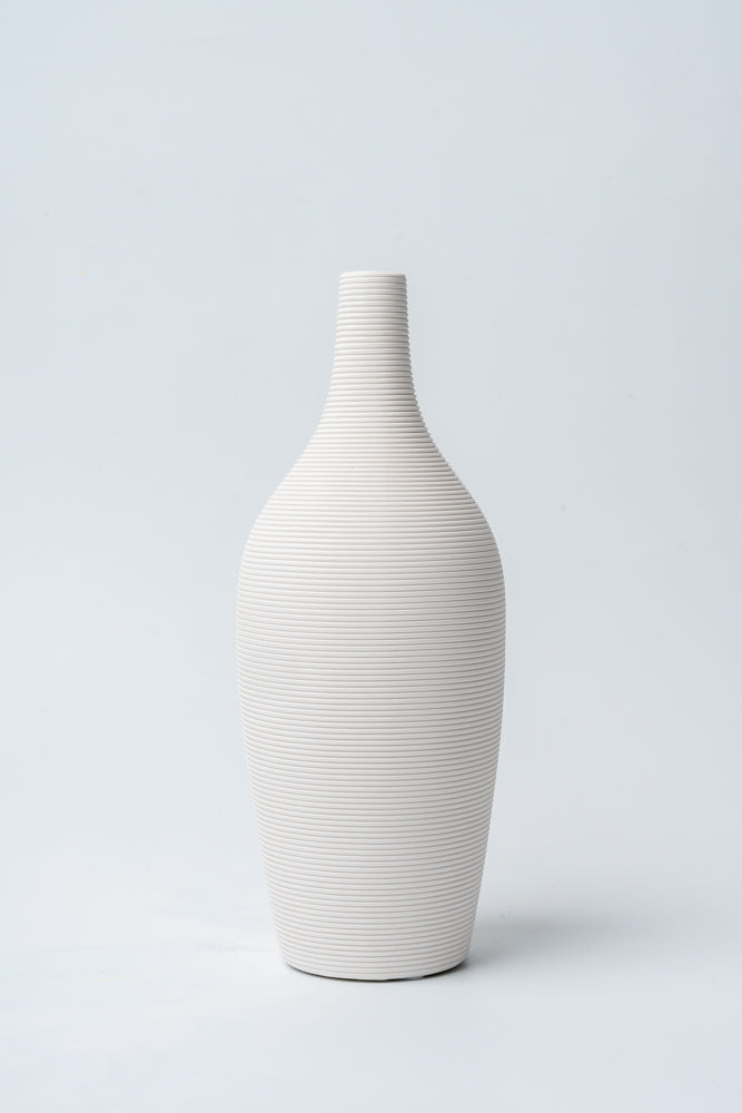 Claya Ivory Vase Small