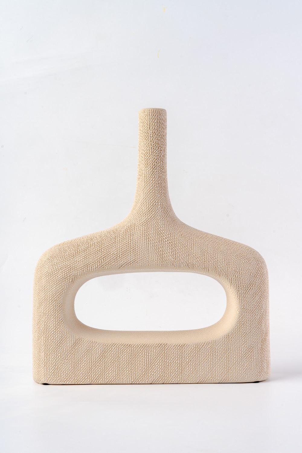 Kalmar Cream Ceramic Vase