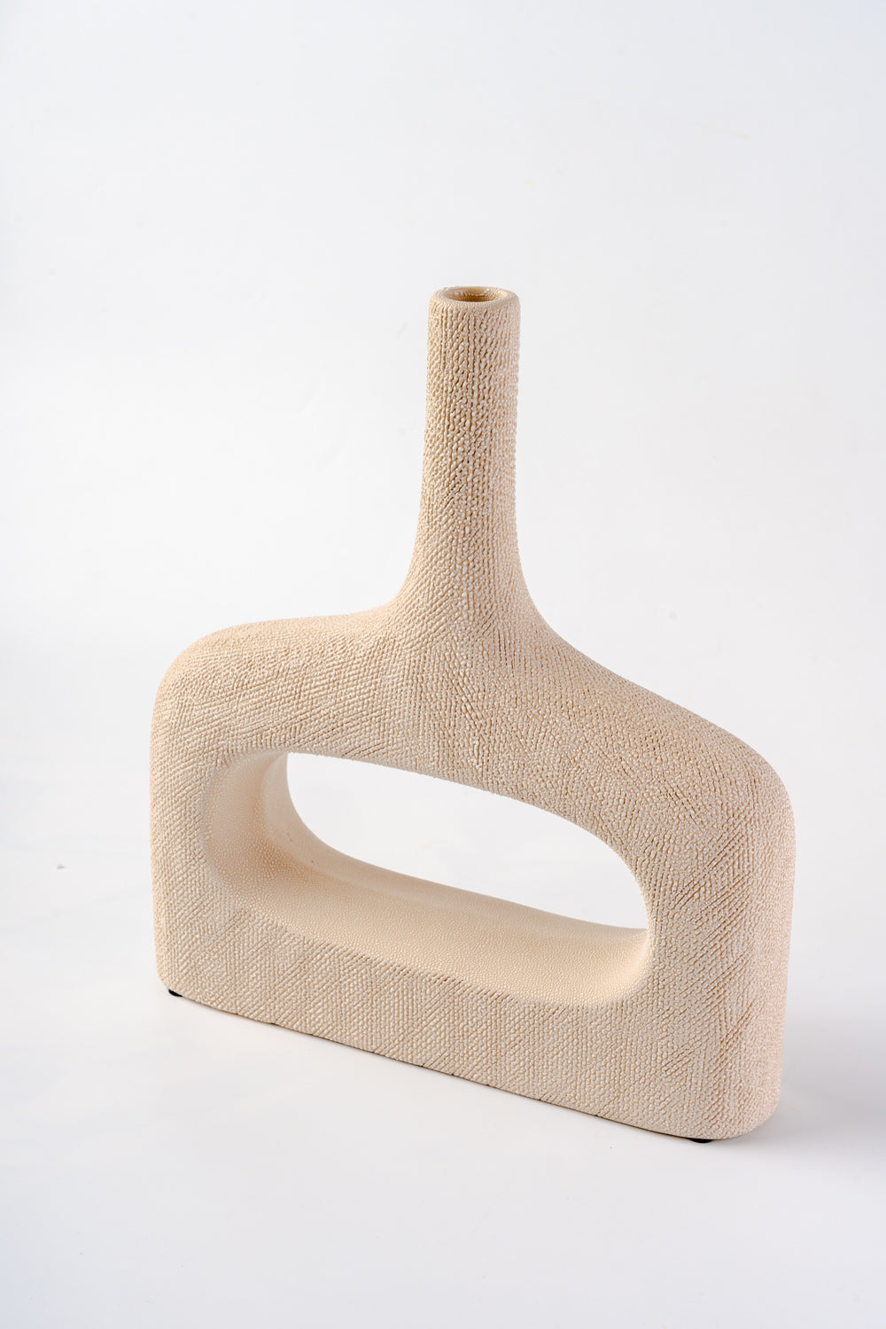 Kalmar Cream Ceramic Vase