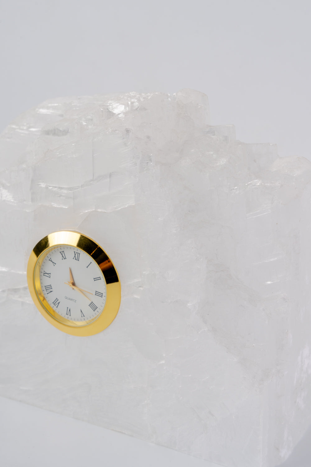 Crystal Ridge Stone Clock