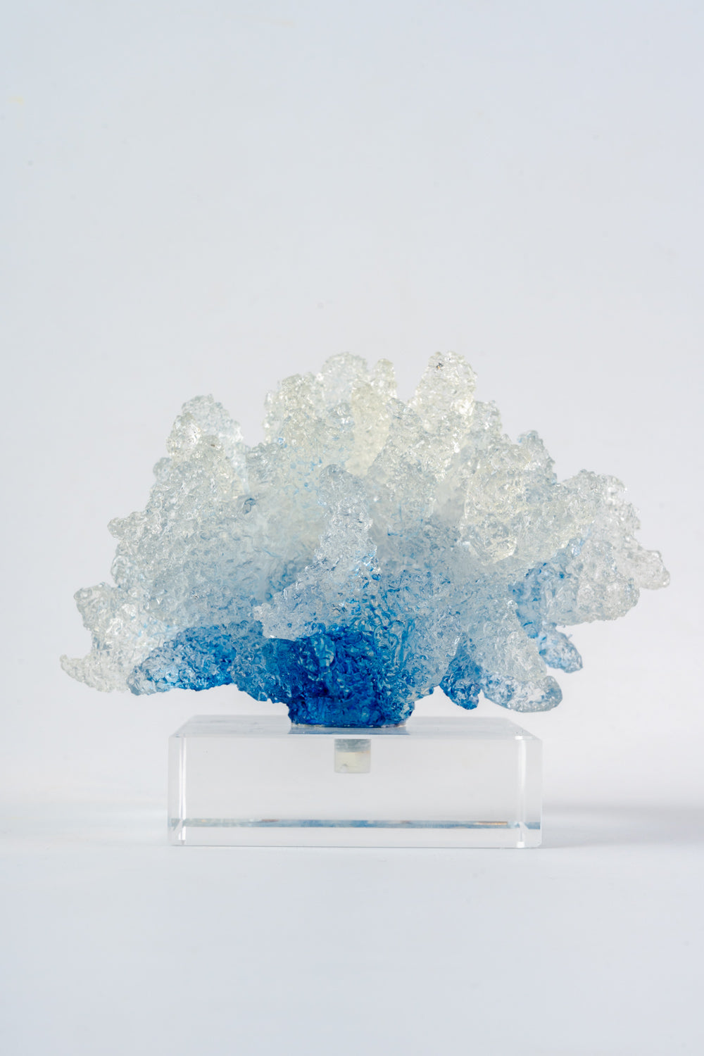 Azure Reef Crystal Sculpture Small