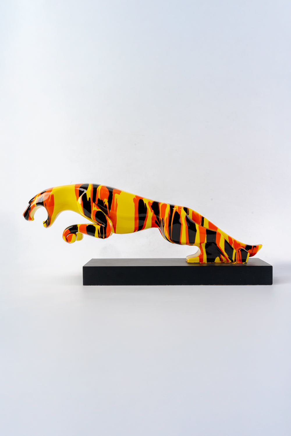 Ember Strike Panther Sculpture