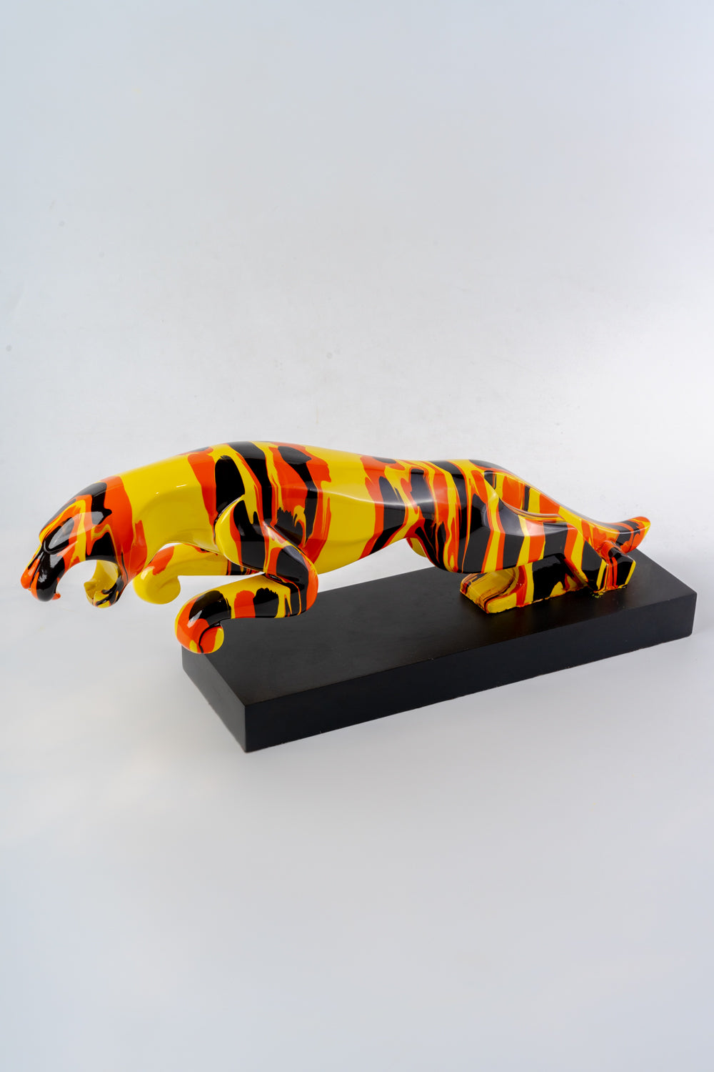 Ember Strike Panther Sculpture