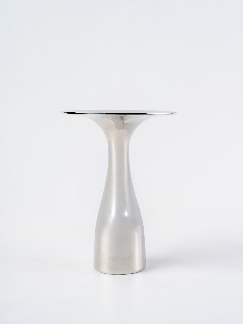 LUNA CHROME CANDLE STAND