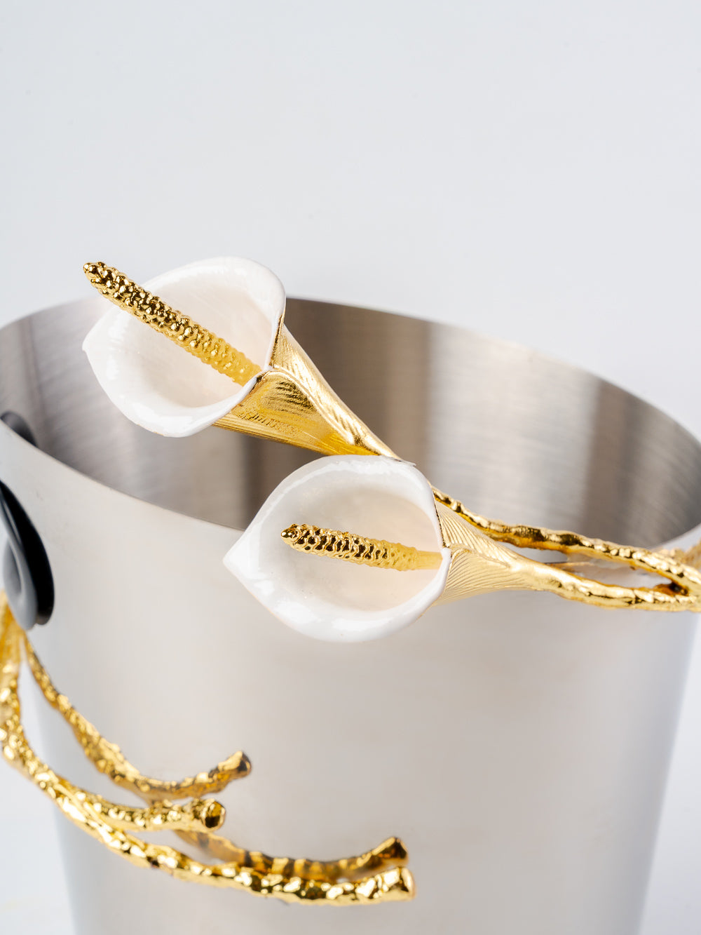 Lily Silver Ice Bucket