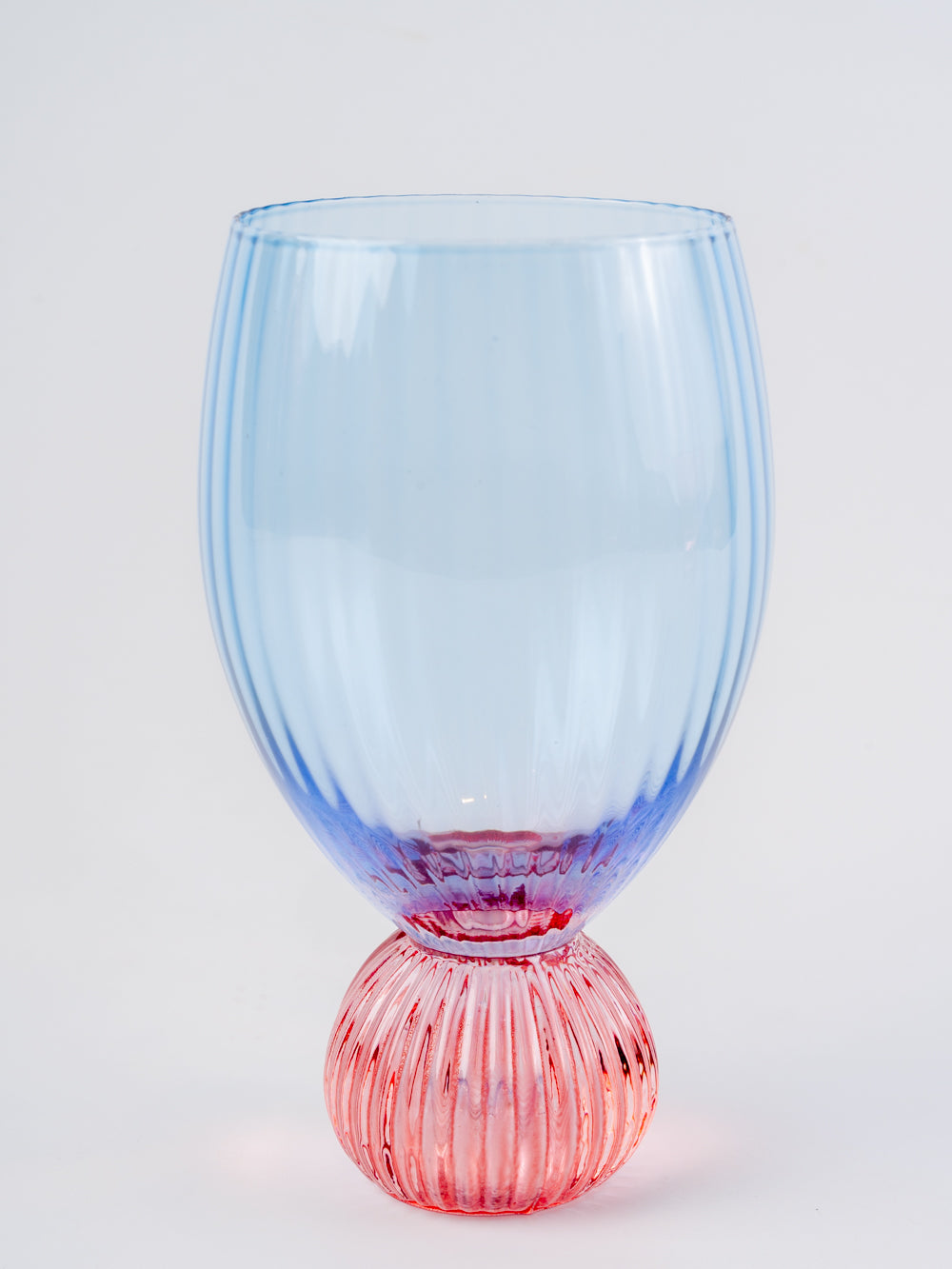 Esme Liqueur Blue Pink Drinking Glass Set Of 6