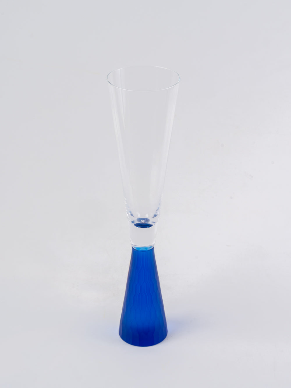 Nate Liqueur Blue Stem Clear Drinking Glass