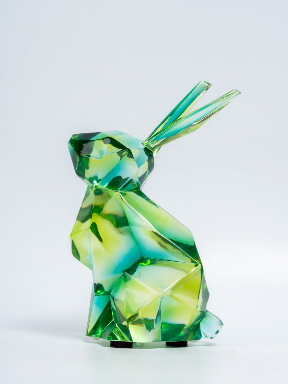 Verde Prism Bunny Sculpture(Single)