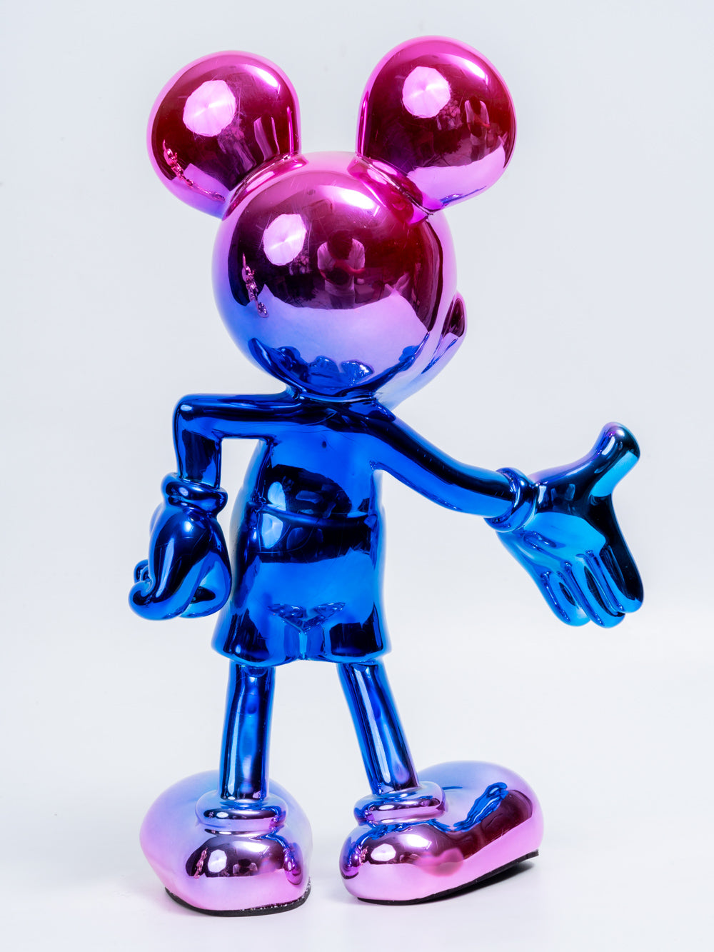 Luxe Hello Mickey Pink & Blue Pop Art Figurine