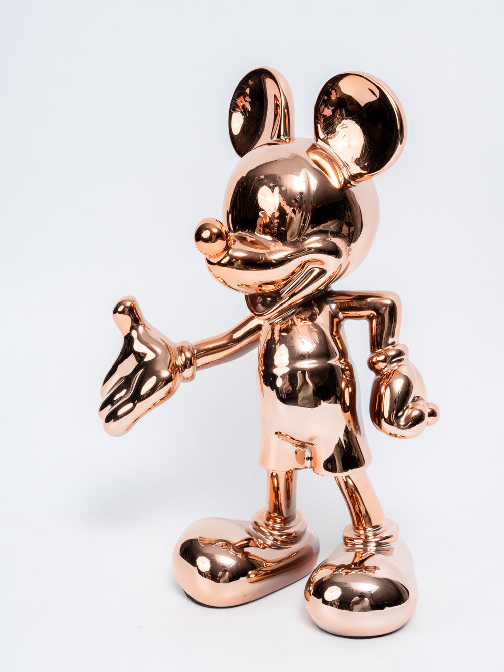 Luxe Hello Mickey Copper Gloss Pop Art Figurine