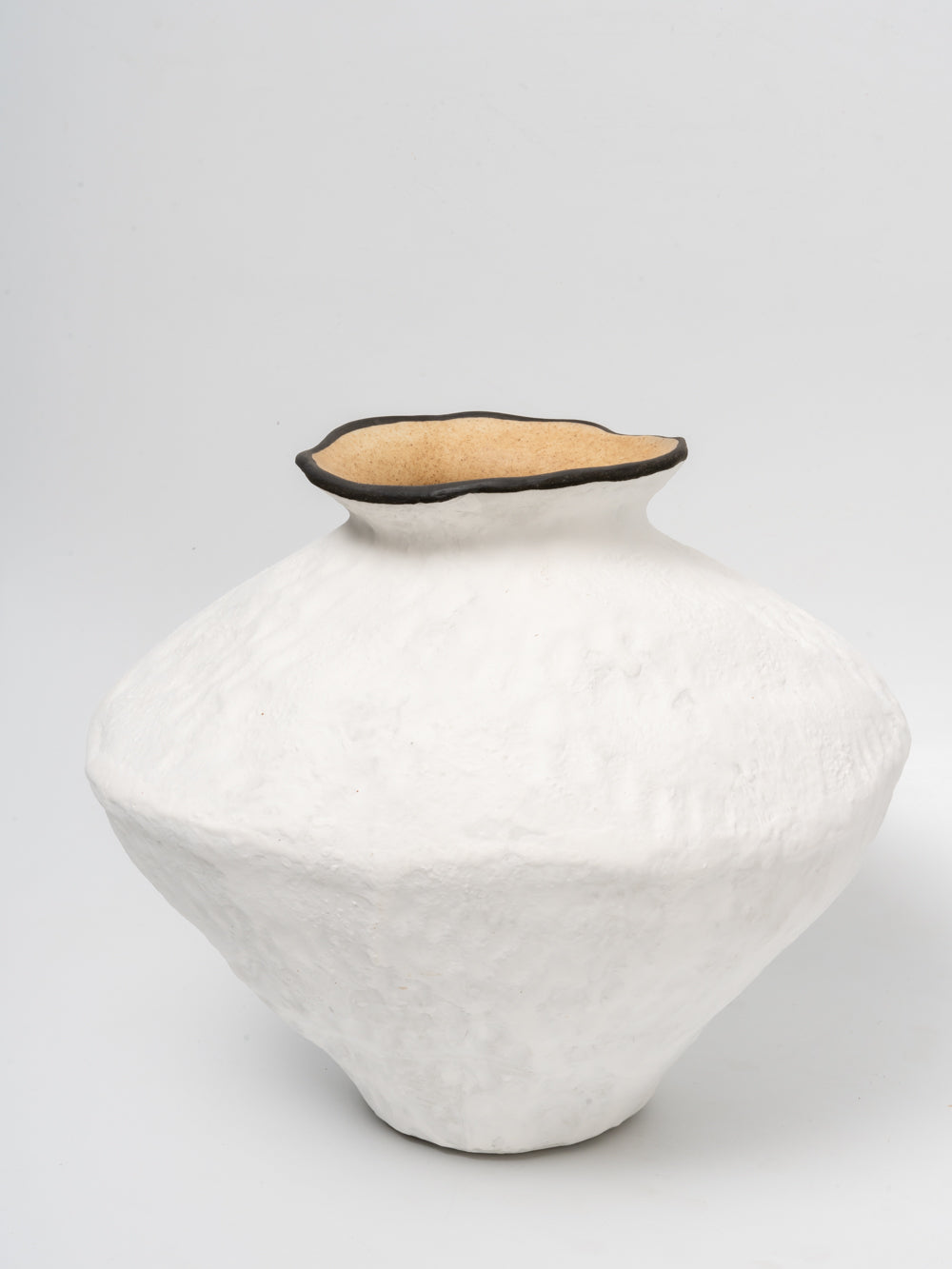 Indus Ceramic Ivory Vase