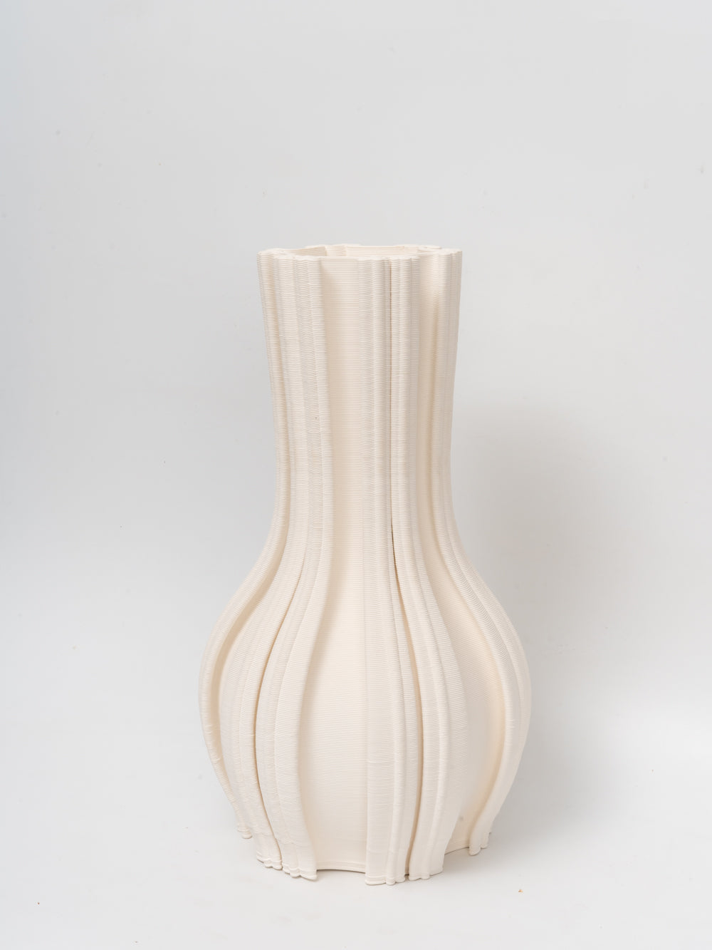 Izmir Ivory Ceramic Vase