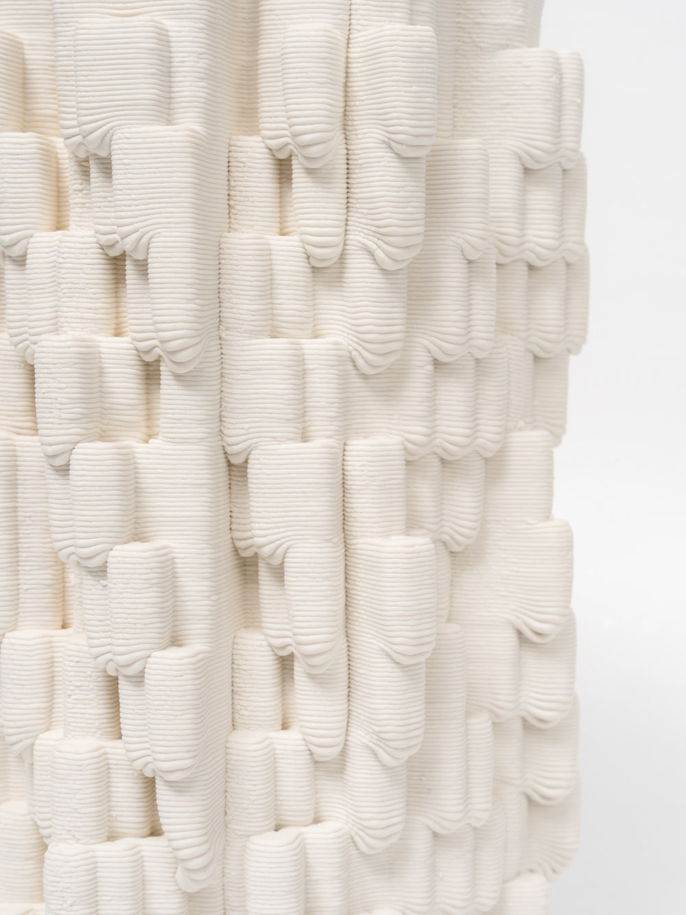 Basalt Column Large Ceramic Vase