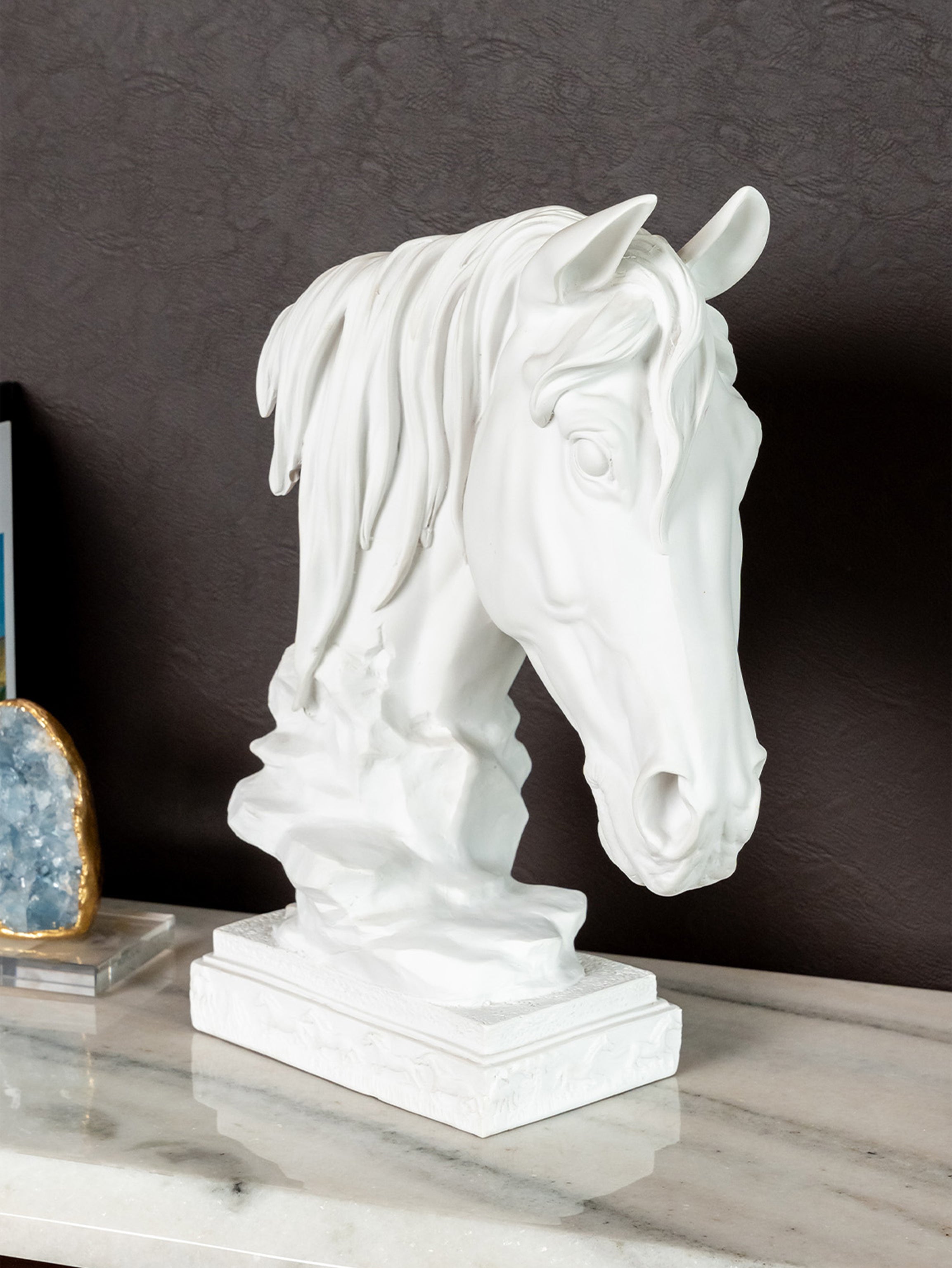 Caballo White Classic Bust Sculpts Decor Object