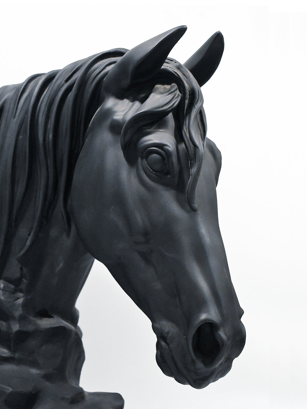 Caballo Black Classic Bust Sculpts Decor Object