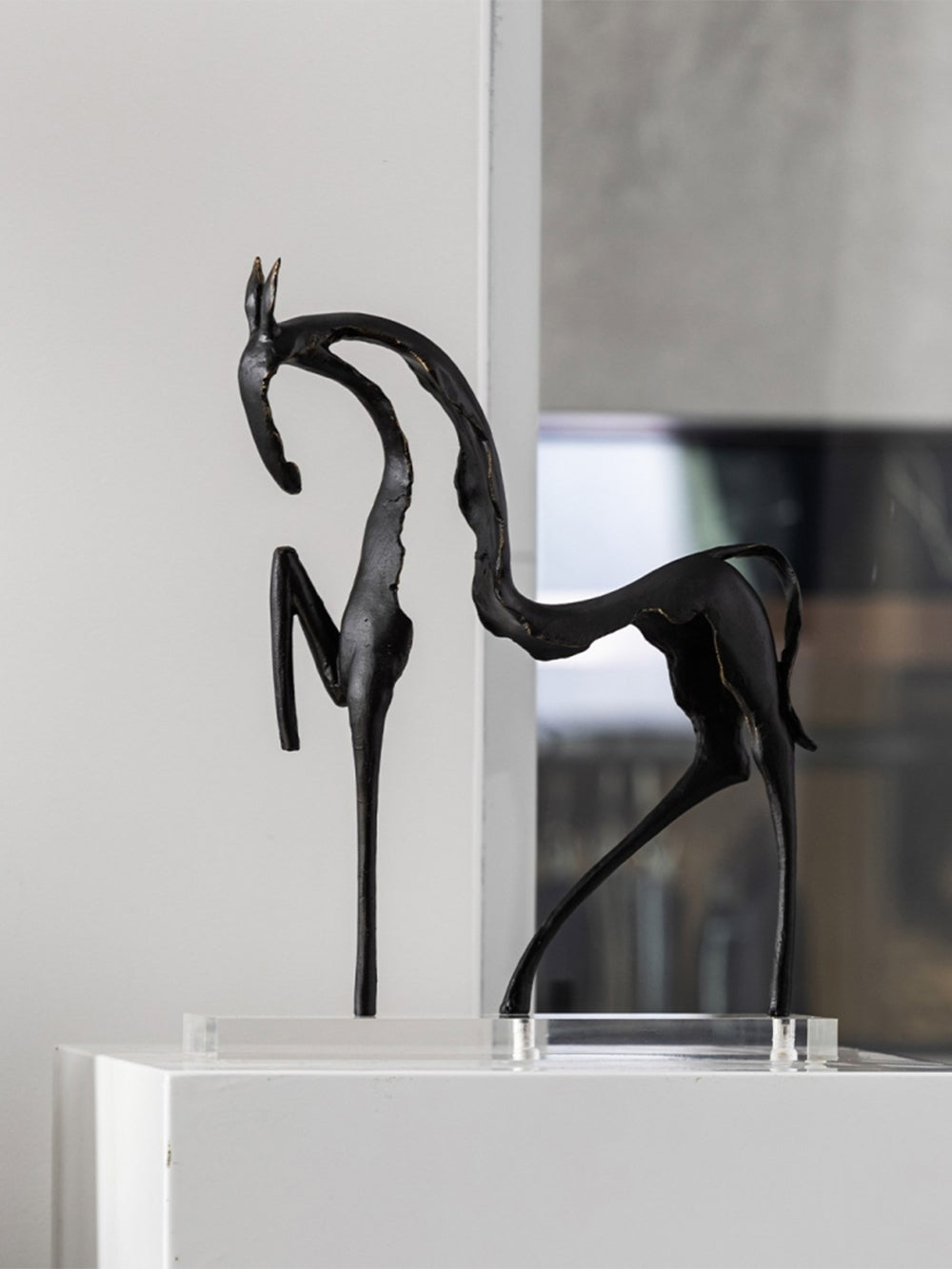 Horse Sculpt Novelty Sculpture Decor Object