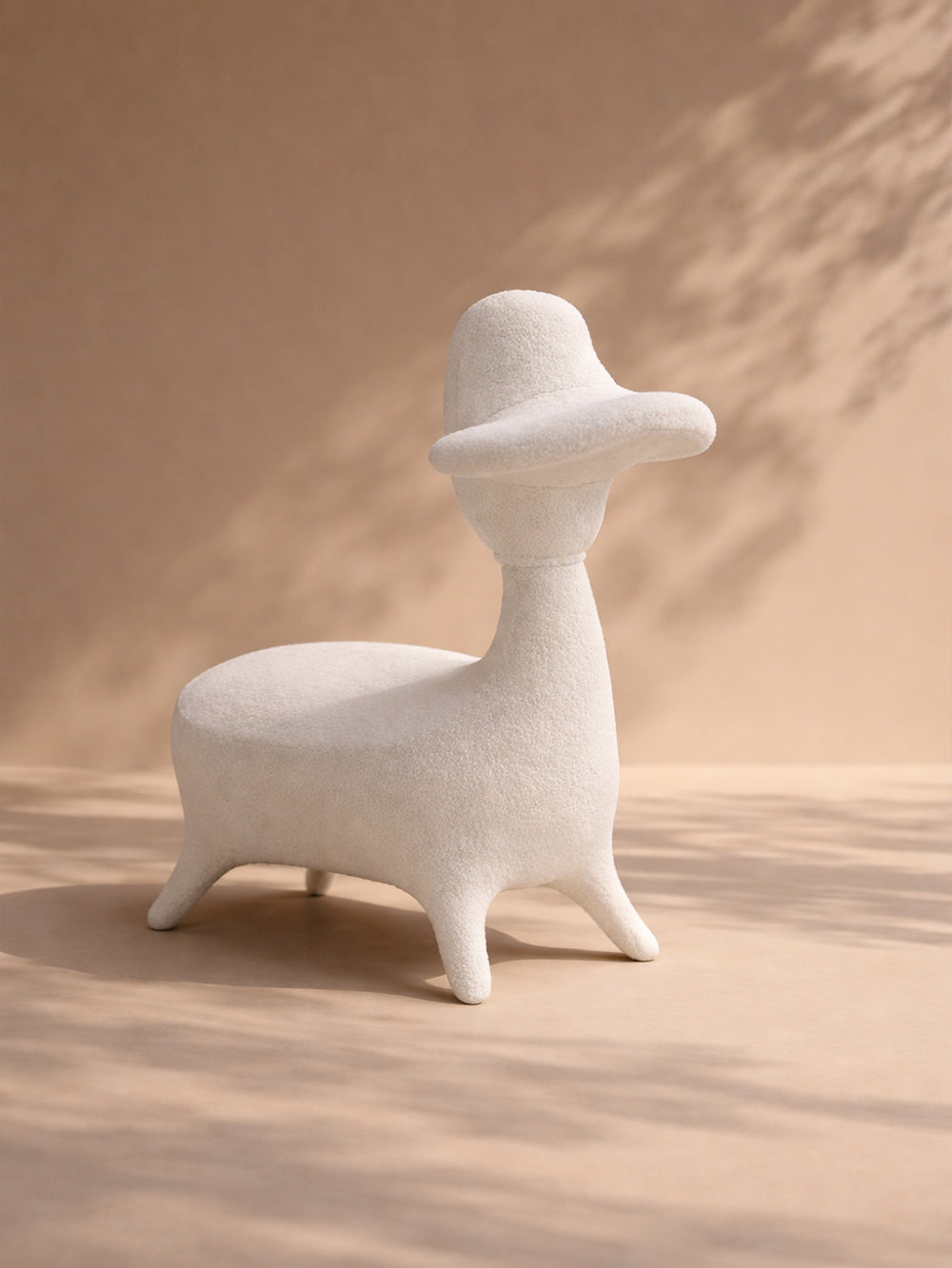 Luma White Sculpt Chair