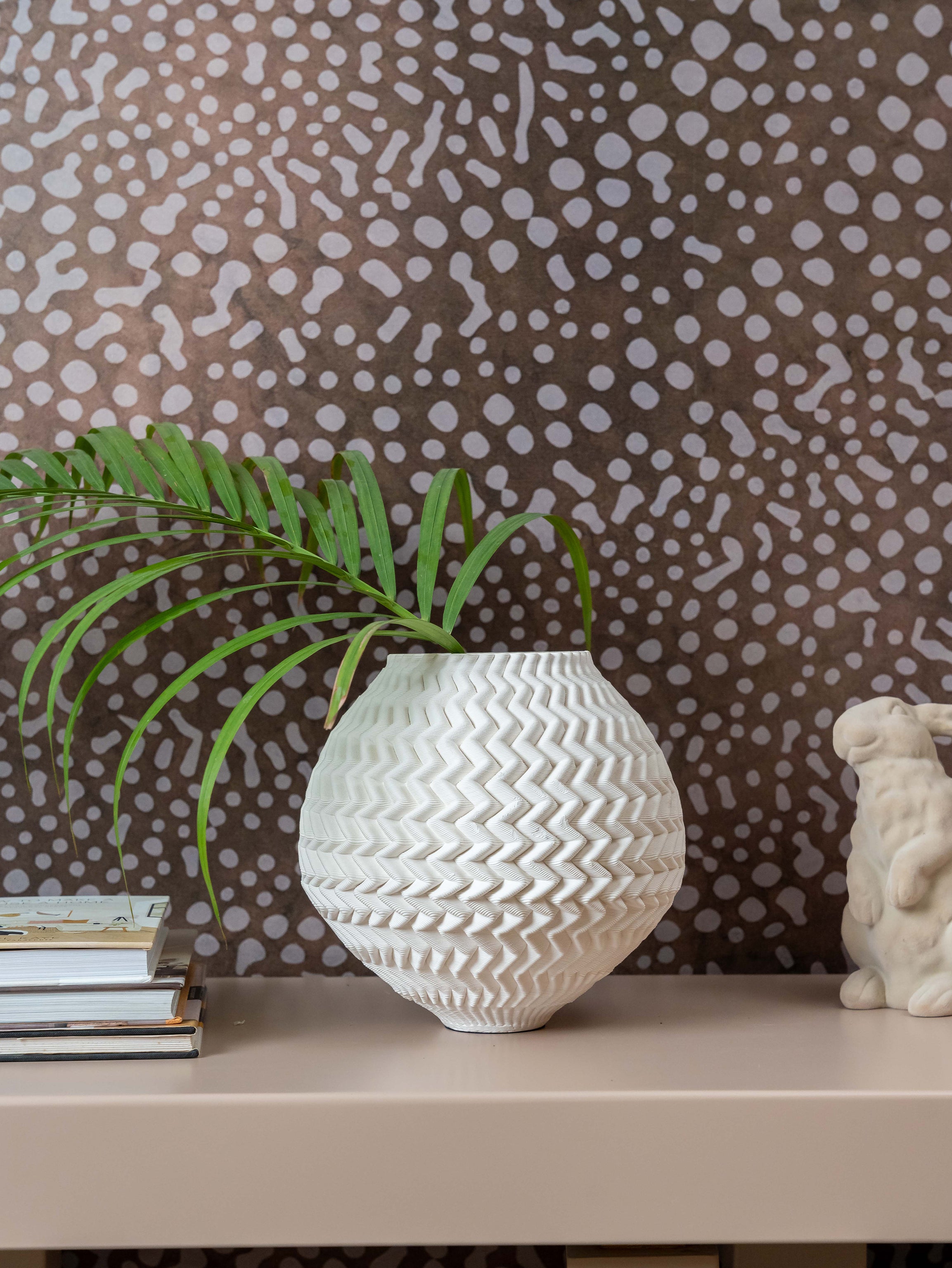 Ripple Muse Ceramic Vase Small