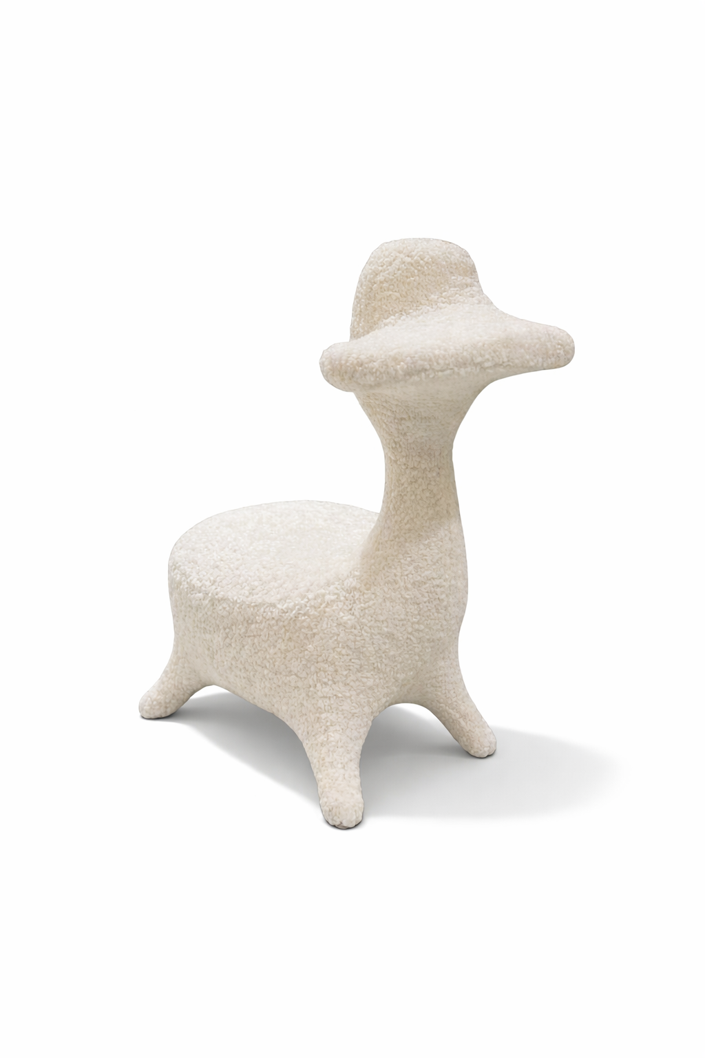 Luma White Sculpt Chair