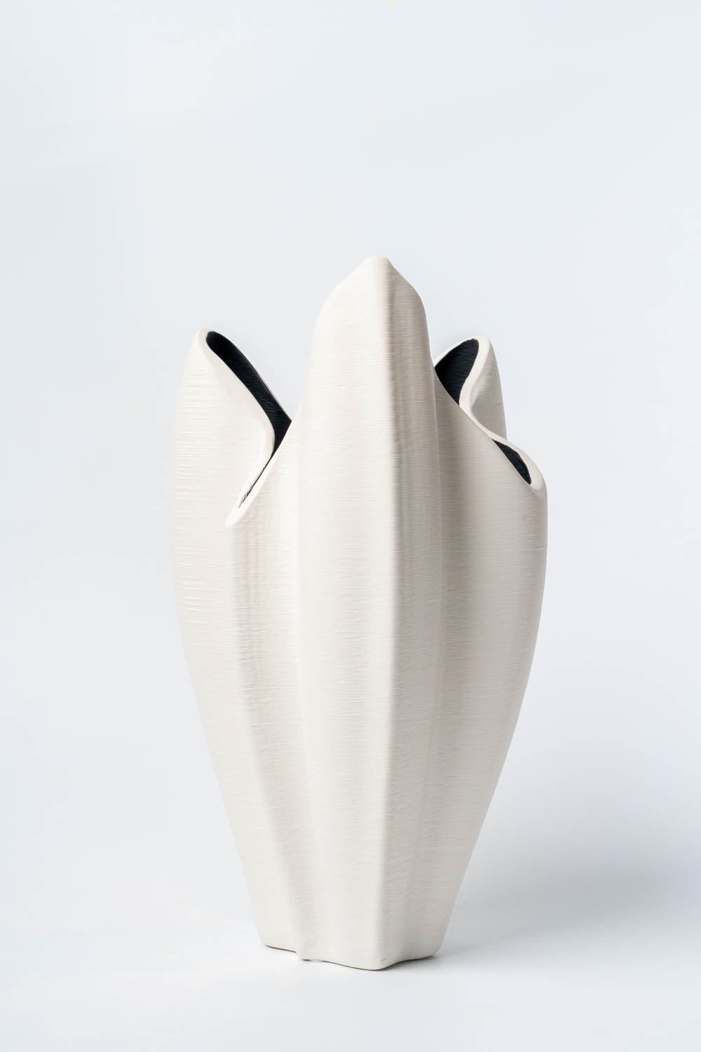 Ivory Bloom Petal Vase