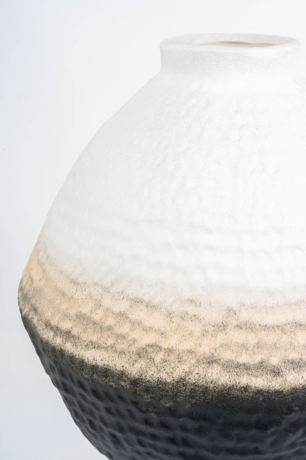 Dune Horizon Gradient Ceramic Vase Wide