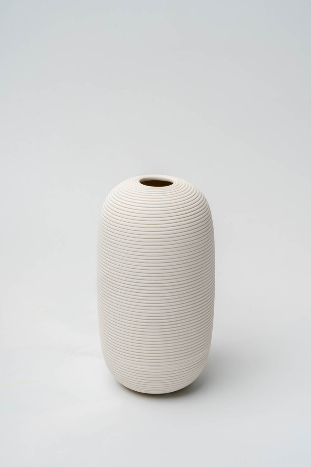 Ivory Softstone Capsule Vase Small
