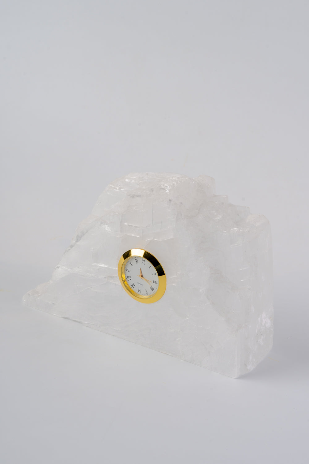 Crystal Ridge Stone Clock