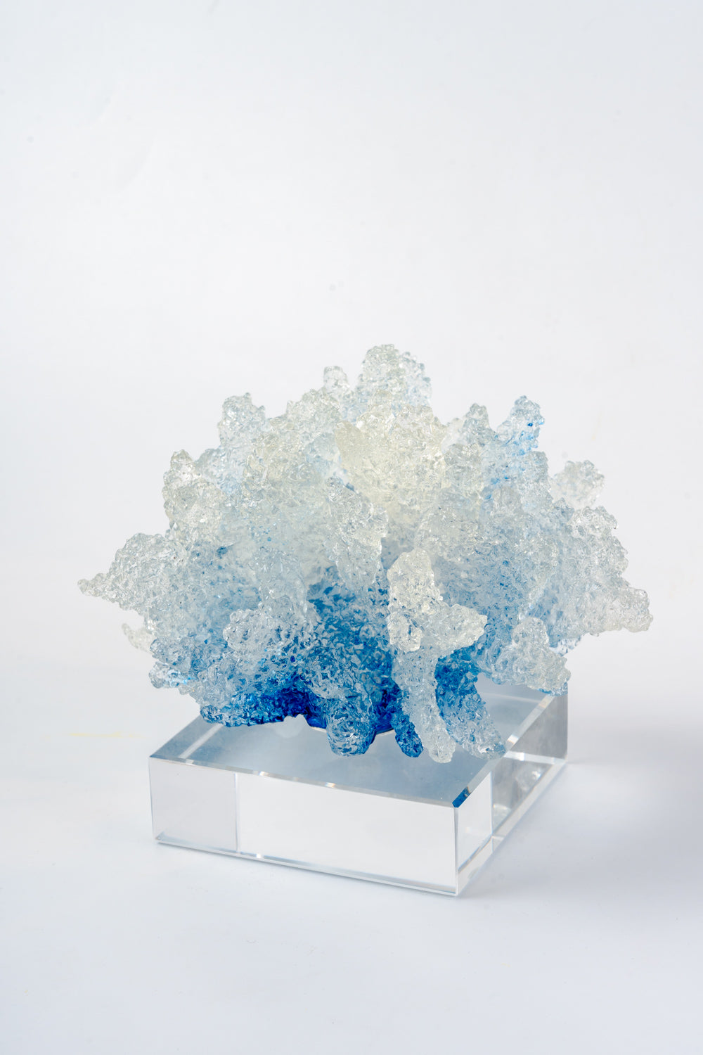 Azure Reef Crystal Sculpture Small
