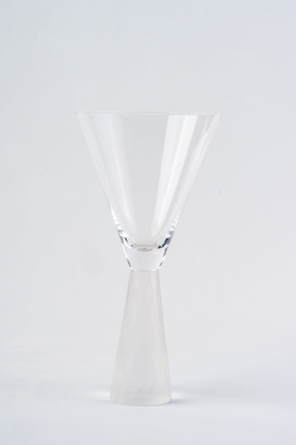 Natalie Martini Clear Stem Clear Drinking Glass
